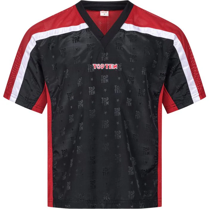 TOP TEN T-Shirt, V-Neck for kickboxing "Mesh" - Image 3